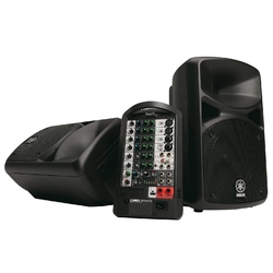 Yamaha StagePas400i - Портативная система звукоусиления, 2 х АС 2 х 200 Вт, 8-канальный пульт