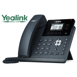 Yealink SIP-T40P - IP-телефон, 3 SIP линии, PoE, BLF, HD аудио