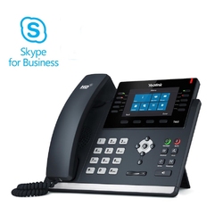 Yealink SIP-T46S Skype for Business - IP-телефон руководителя, 16 VoIP аккаунтов, HD voice, PoE