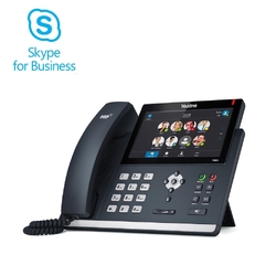 Yealink SIP-T48S Skype for Business - IP-телефон руководителя, 16 VoIP аккаунтов, HD voice, PoE