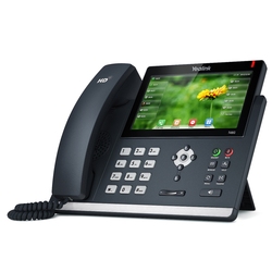 Yealink SIP-T48S Wi-Fi - IP-телефон с поддержкой Wi-Fi, 6 VoIP аккаунтов, HD voice, PoE