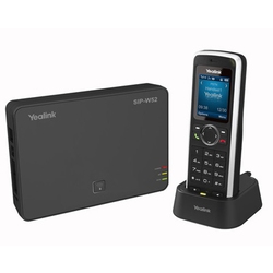 Yealink SIP-W52 - беспроводной DECT IP-телефон (SIP/PSTN, PoE, 2xLAN, OpenVPN)