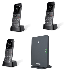 Yealink W70B-W73H-3 - DECT базовая станция и 3 трубки