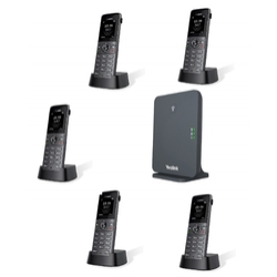 Yealink W70B-W73H-5 - DECT базовая станция и 5 трубок