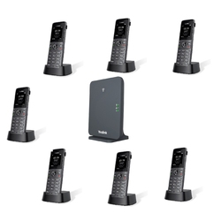 Yealink W70B-W73H-7 - DECT базовая станция и 7 трубок