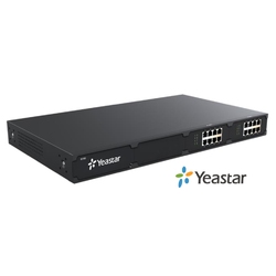 Yeastar S100 - IP АТС, 100 sip, 16 FXO/FXS, 8 GSM/UMTS, 16 BRI, 2 E1/T1