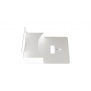 Angekis Cord Cover Wall Bracket White