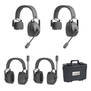 CAME-TV Mix 2 Single Ear & 2 Dual Ear 4 Pack