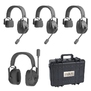 CAME-TV Mix 3 Single Ear & 1 Dual Ear 4 Pack 