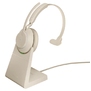 Jabra Evolve2 65, Link380a MS Mono Stand Beige [26599-899-988]