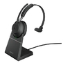 Jabra Evolve2 65, Link380a MS Mono Stand Black [26599-899-989]