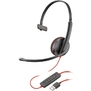 Poly Blackwire 3210 Monaural USB-A Headset (Bulk) [80S01A6]