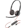 Poly Blackwire C3225 Stereo USB-C Headset (Bulk) [80S04A6]