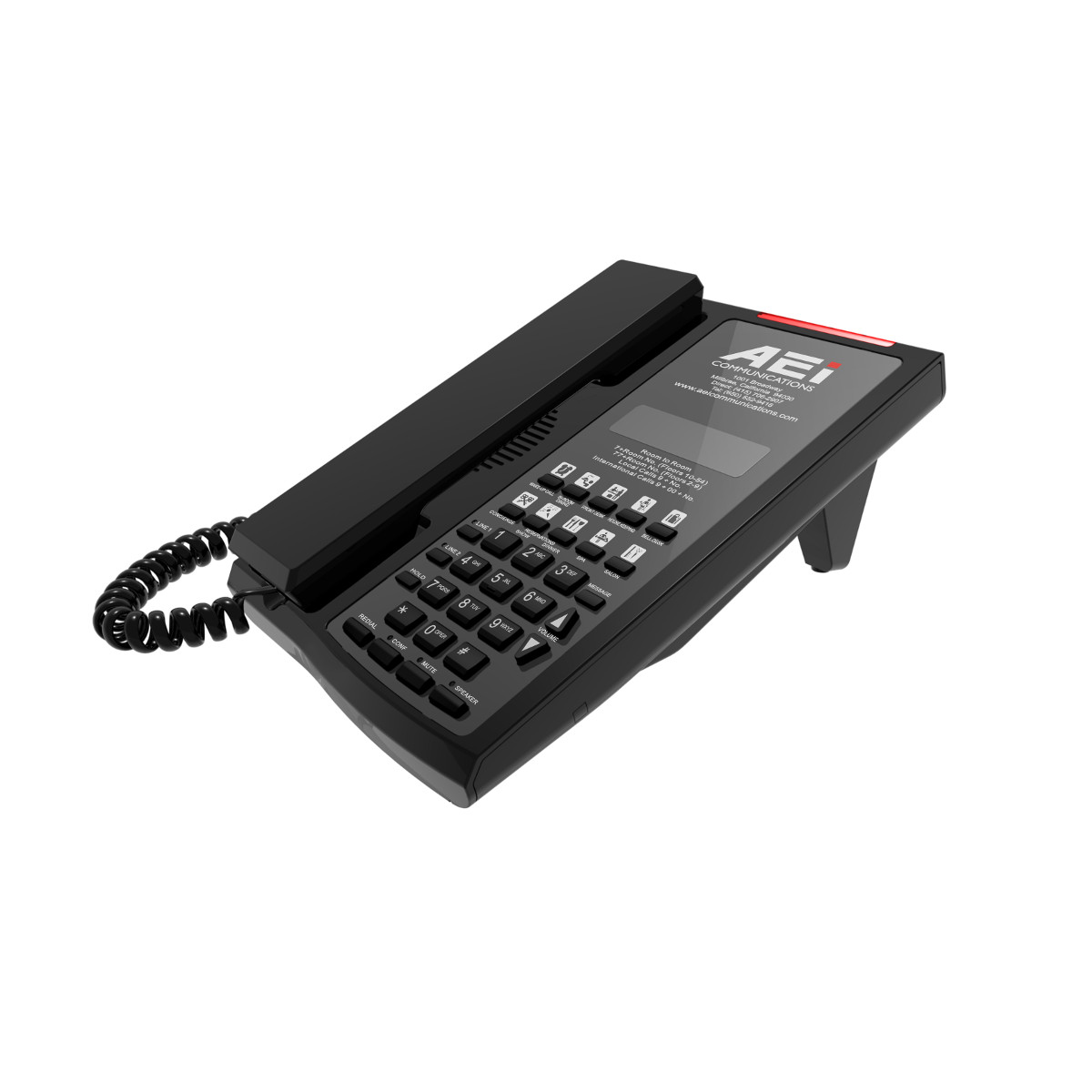 IP-телефон aei SKD-1103-B. Single-line IP Corded Speakerphone. Гостиничный IP телефон. Телефон aei.