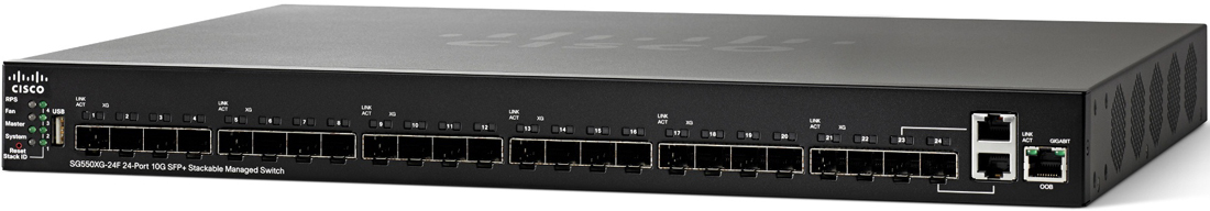 Cisco SG550XG-24F.