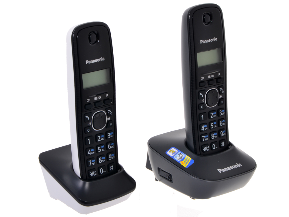 Телефон с радиотрубкой. Panasonic KX-tg1612. DECT Panasonic KX-tg1612. Panasonic KX-tg1612ruh (серый). Телефон Panasonic KX-tg1612.
