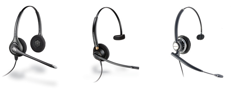 Гарнитуры для колл центров Plantronics