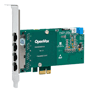 OpenVox D430E - VOIP плата, 4 port E1/T1/J1 PRI PCI-Express