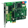 OpenVox DE210E - Цифровая OpenVox карта DE210E, на 2 потока, слот PCI Express 1.0, с эхоподавлением, интерфейс ISDN PRI E1/T1/J1