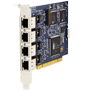 Digium B410PF - Цифровая плата, ISDN BRI 