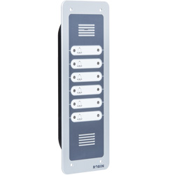 Robin Compact SIP C01066 - SIP домофон, 6 клавиш, монтаж заподлицо